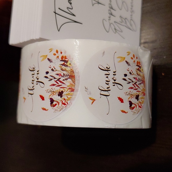 NWT - 550ct. 50ct. Thank You Cards 500ct. Stickers/Bonus Random 3 Polymailers - Picture 4 of 5